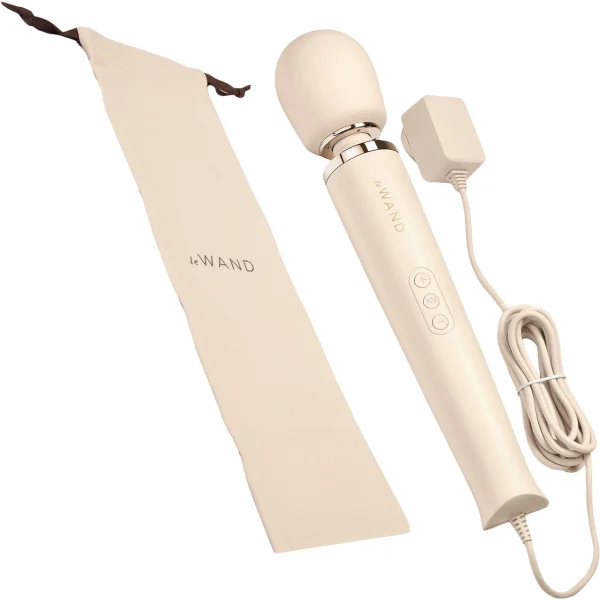 Le Wand Powerful Plug-in Vibrating Massager Cream