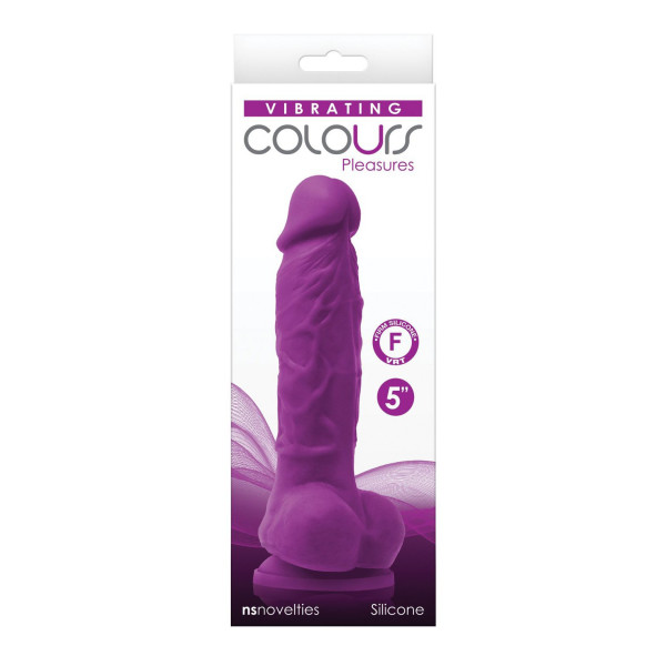 Colours Pleasures 5" Vibrating Dildo — image 9 of 11