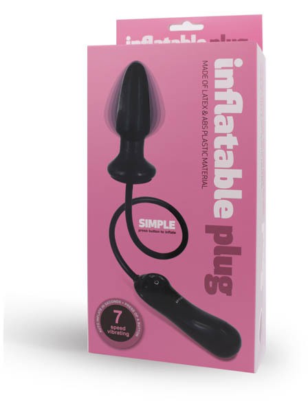 Vibrating Inflatable Butt Plug