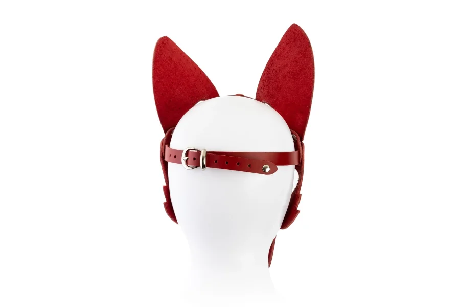 Basel Leather Puppy Play Fetish Mask by Liberator Leather