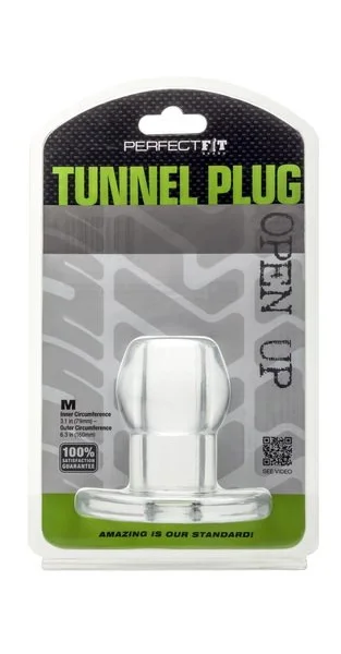 Perfect Fit Tunnel Plug Medium Clear