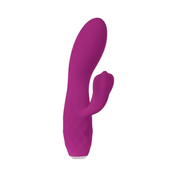Evolved Glimmer 7 Function Dual Motors Rechargeable Silicone Waterproof Purple — image 9 of 15