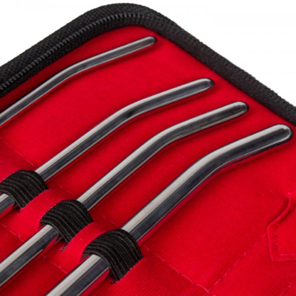 Torment Stainless Steel Set of Eight Pratt Urethral Sounds — image 5 of 6