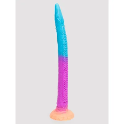 Fantasy Makara Glow In The Dark Scaly Dragon Dildo 18 Inch