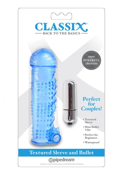 Classix Textured Sleeve and Bullet