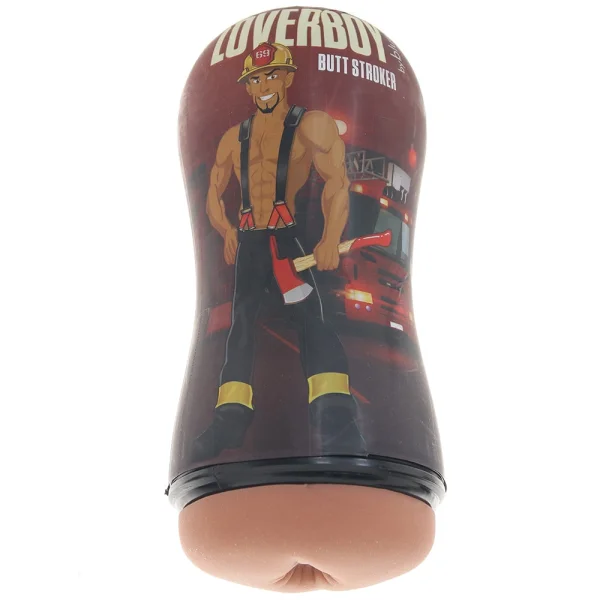 Loverboy Manny The Fireman Self Lubricating Anal Penis Stroker By Blush - Caramel