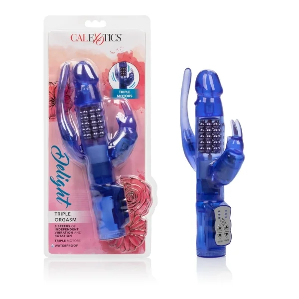 Calexotics Delight Triple Orgasm Rabbit Vibrator