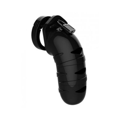 Mancage Model 05 Chastity 5 5in Cock Cage Black