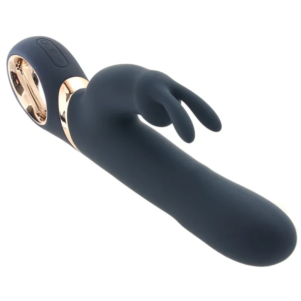 Adam & Eve Eve's Twirling Rabbit Vibrator - Blue