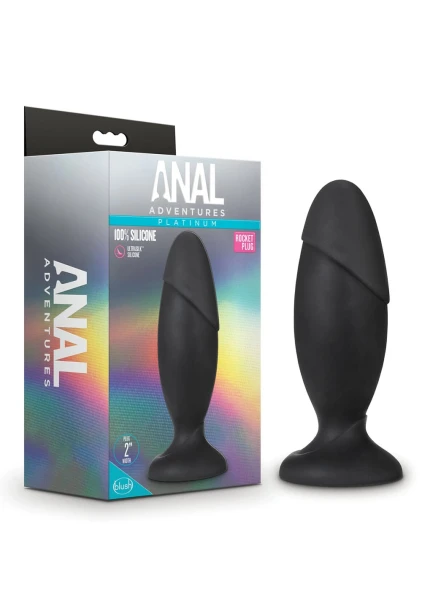 Anal Adventures Platinum - Silicone Rocket Plug — image 7 of 8