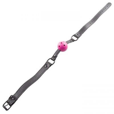 Bondara Pink Small Vented Ball Gag