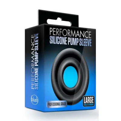Blush Performance Black Silicone Medium Pump Sleeve