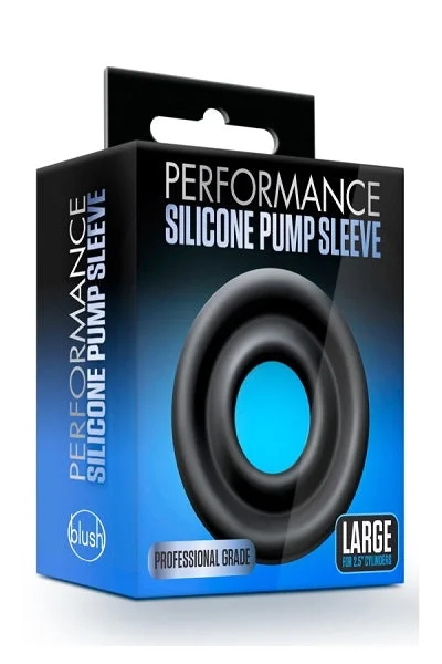 Blush Performance Black Silicone Medium Pump Sleeve