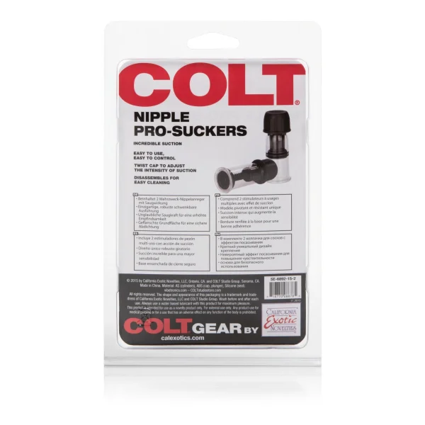 Colt Nipple Pro-suckers - Black