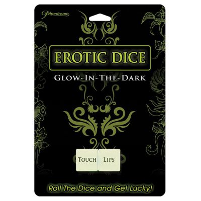 Pipedream Glow in the Dark Erotic Dice