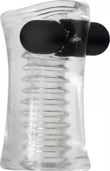 Pop Clear Mini Vibrating Stroker