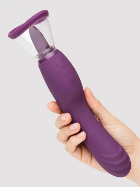 Lovehoney Lick Me Vibrating Pussy Pump and Tongue Vibrator