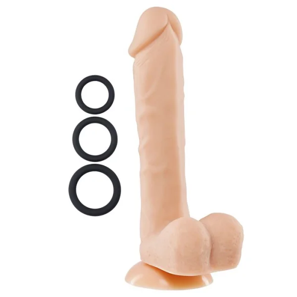 Cloud 9 Pro Sensual Premium Silicone 9 Inch Suction Cup Dildo - Vanilla