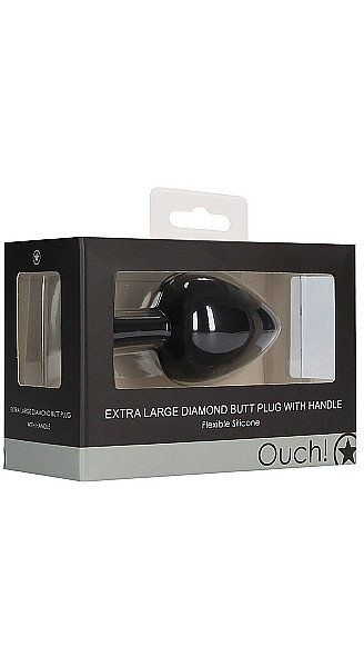 Extra Large Diamond Butt Plug