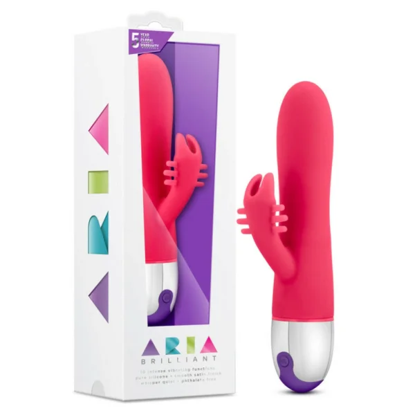 Aria Brilliant Silicone Rabbit Vibrator