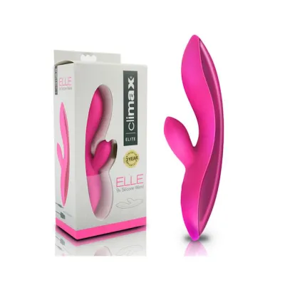 Climax Elite Elle 9x Silicone Wand Pink 7 5 Inch