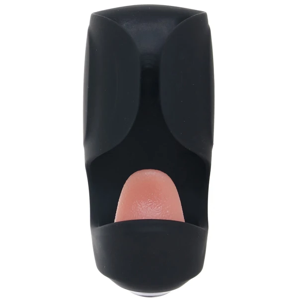 Zero Tolerance Lick The Tip Waterproof Silicone Vibrating Licking Tongue Oral Sex Penis Masturbator