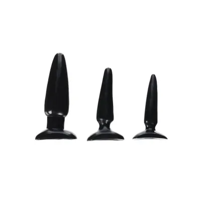 Liquorice Dip Butt Plugs