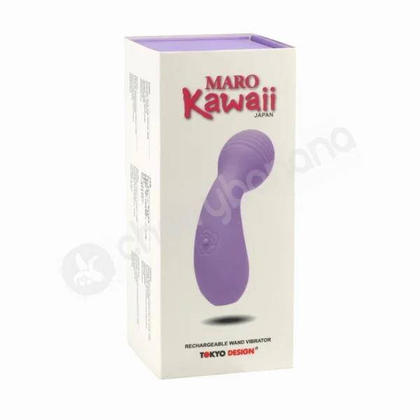 Maro Kawaii Purple Rechargeable Wand Vibrator
