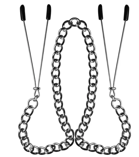 Sex & Mischief Tug On My Heart Nipple Clips