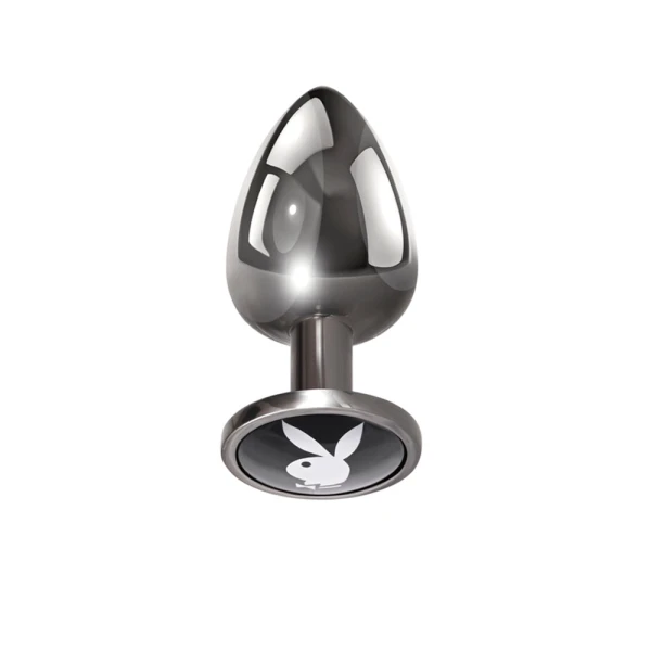 Playboy Pleasure Tux Aluminum Alloy Anal Plug - Large