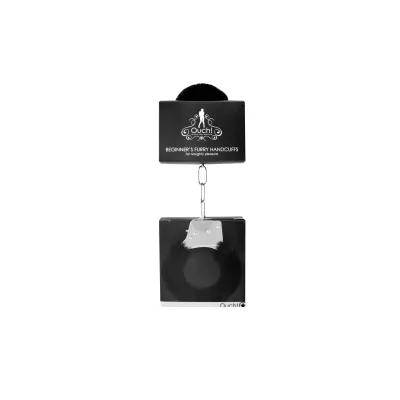 Beginner s Furry Handcuffs Black