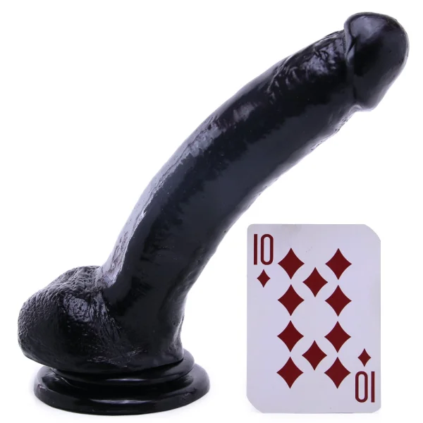 Basix 9 Inch Suction Cup Dildo