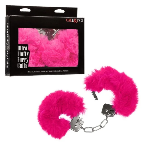 Ultra Fluffy Furry Cuffs - Black