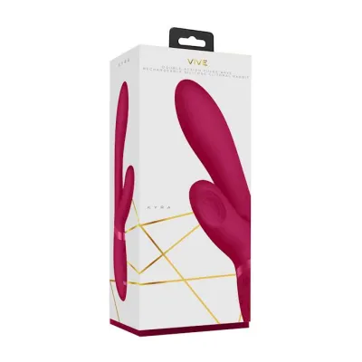 Kyra Pulse Clitoral Rabbit Pink 8 Inch