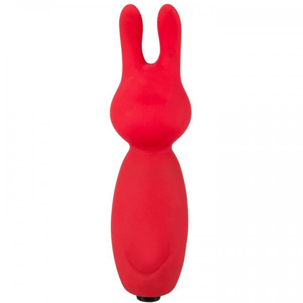 Bondara Red Silicone Rabbit Clitoral Stimulator — image 4 of 4