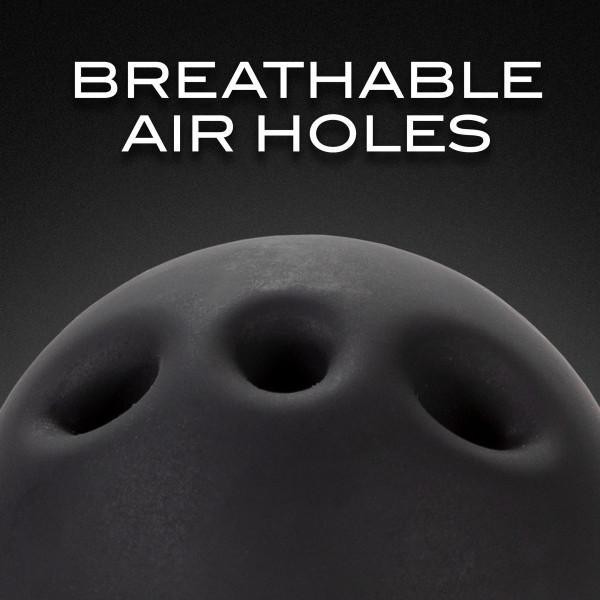 Blush Noir Breathable Ball Gag
