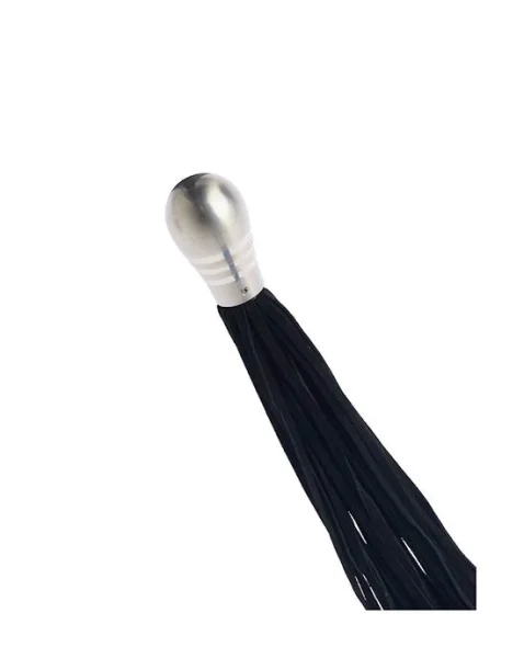 Bound X Suede Flogger With Metal Ball Handle