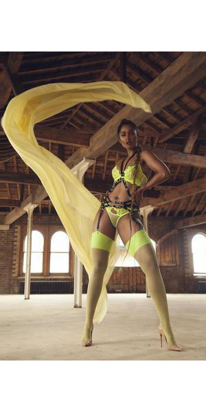 Deco Detail Suspender Harness - Regalia