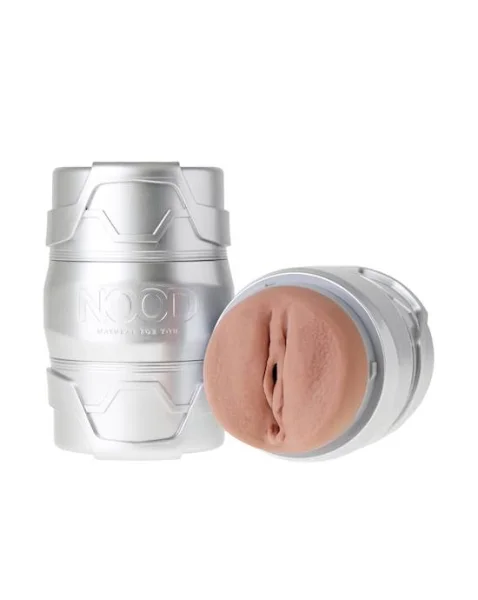 Nood Double Shot Vaginal/anal Double Ended Masturbator - 4.5 Inch