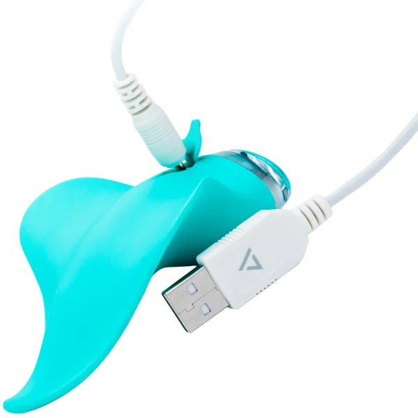 MIMIC 8-Function Flexible Rechargeable Silicone Vibrator - Seafoam