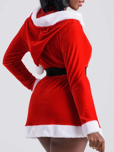 Lovehoney Santa Cutie Red Wrap Dress
