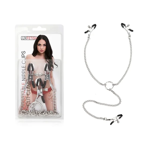 Lux Fetish Adjustable Nipple And Clit Clamp — image 8 of 11