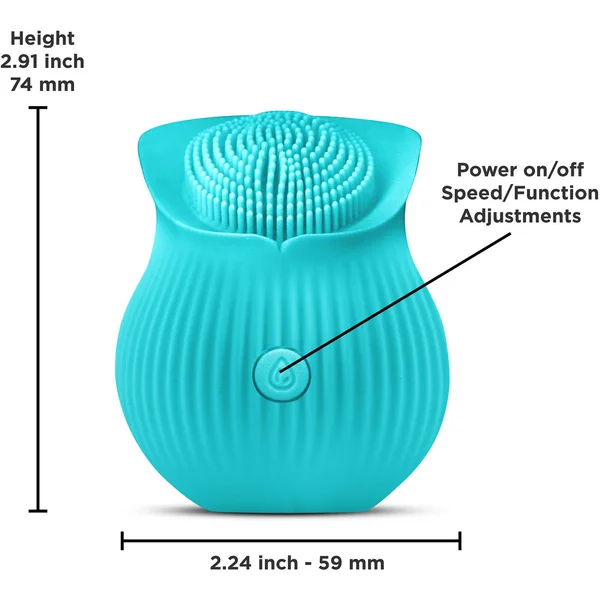 Inya The Bloom Textured Vibrator by NS Novelties — image 11 of 12