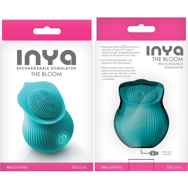 Inya The Bloom Textured Vibrator by NS Novelties — image 12 of 12