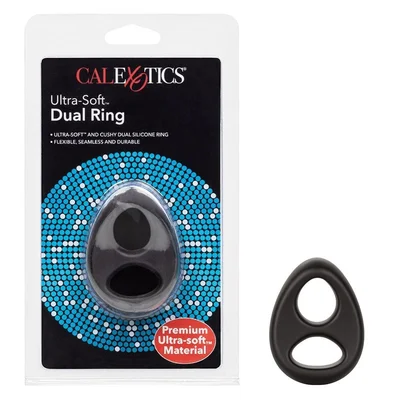 Ultra Soft Tear Drop Silicone Dual Cock Ball Ring by Cal Exotics