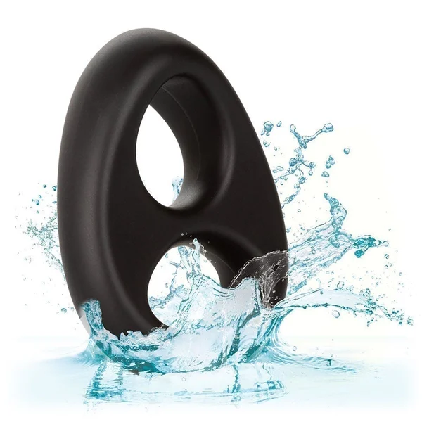 Ultra Soft Tear Drop Silicone Dual Cock & Ball Ring by Cal Exotics — image 6 of 10