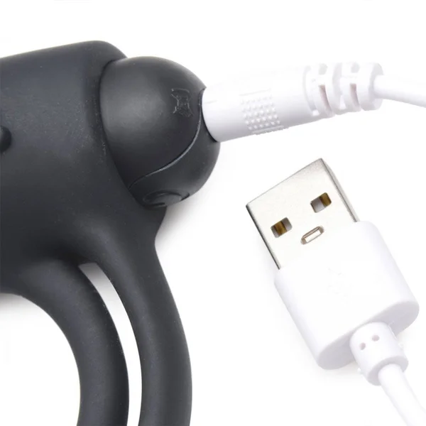 Bang Black Silicone Remote Control Vibrating Cock Ring and Bullet — image 4 of 6