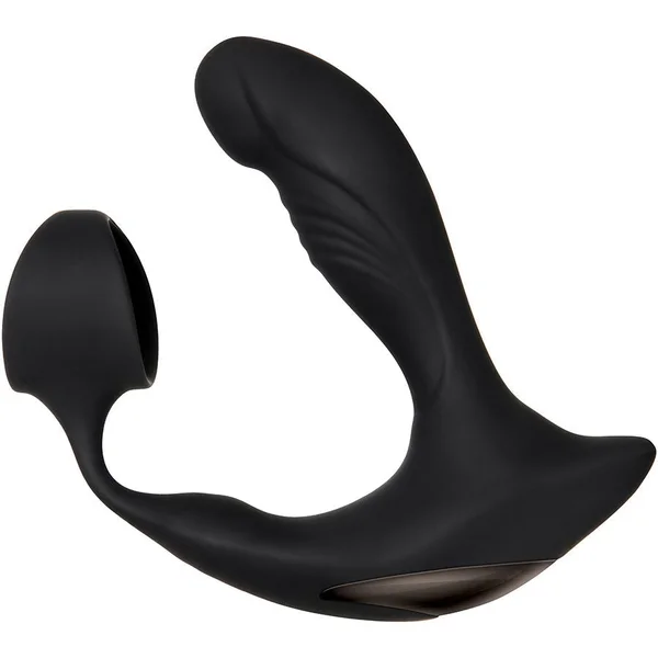Strapped & Tapped Heating Vibrating Silicone Cock Ring Prostate Massager by Zero Tolerance — image 2 of 7
