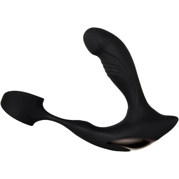 Strapped & Tapped Heating Vibrating Silicone Cock Ring Prostate Massager by Zero Tolerance — image 4 of 7