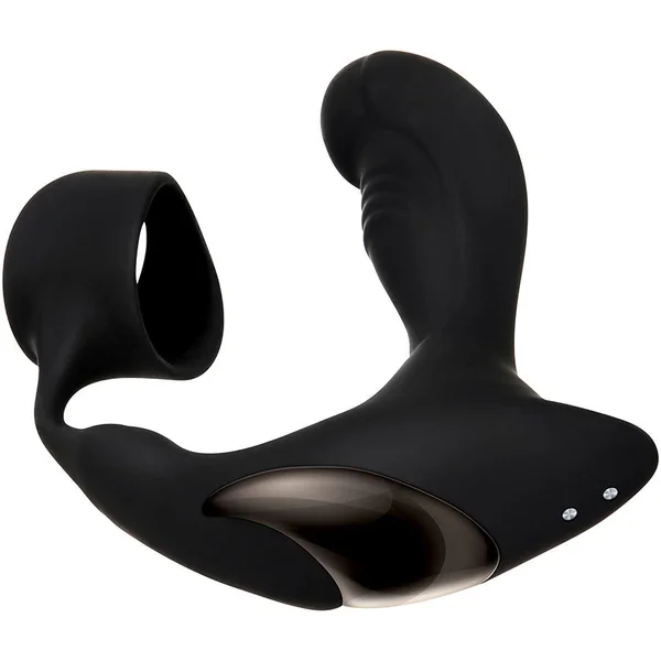 Strapped & Tapped Heating Vibrating Silicone Cock Ring Prostate Massager by Zero Tolerance — image 3 of 7